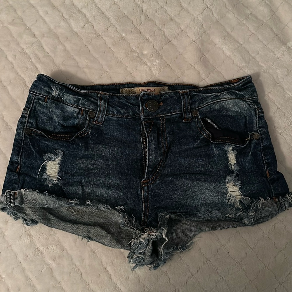 Juniors short, jeans, size 28